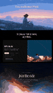 Focus AI Landing 动态预览